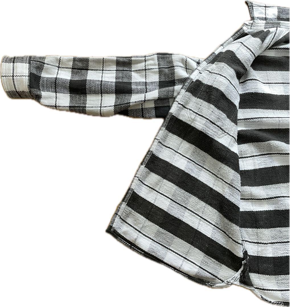 WINTER KING 60年代 ヘヴィーネルシャツ マチ付き 皿ボタン - メルカリ