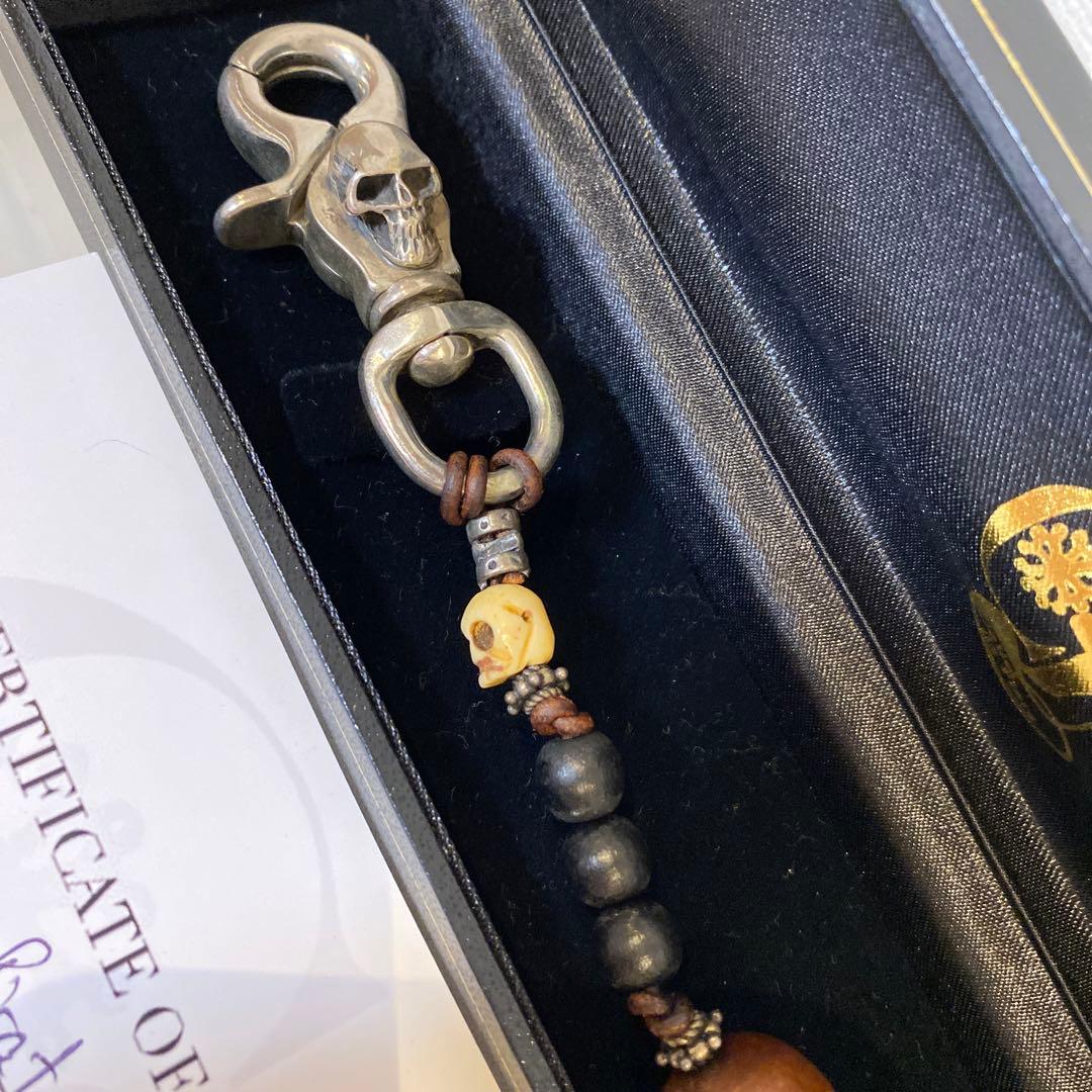 希少❗️ジョニーデップ愛用パイレーツキーチェーン♪】証明書付き