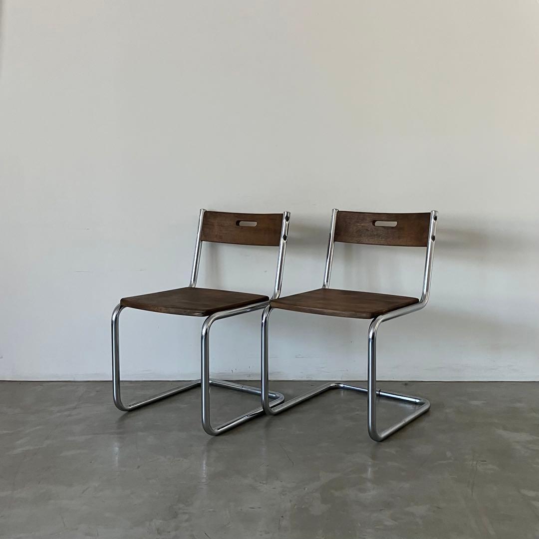 レトロ　アンティーク　ヴィンテージ　ミッドセンチュリー　チェスカチェア　古家具