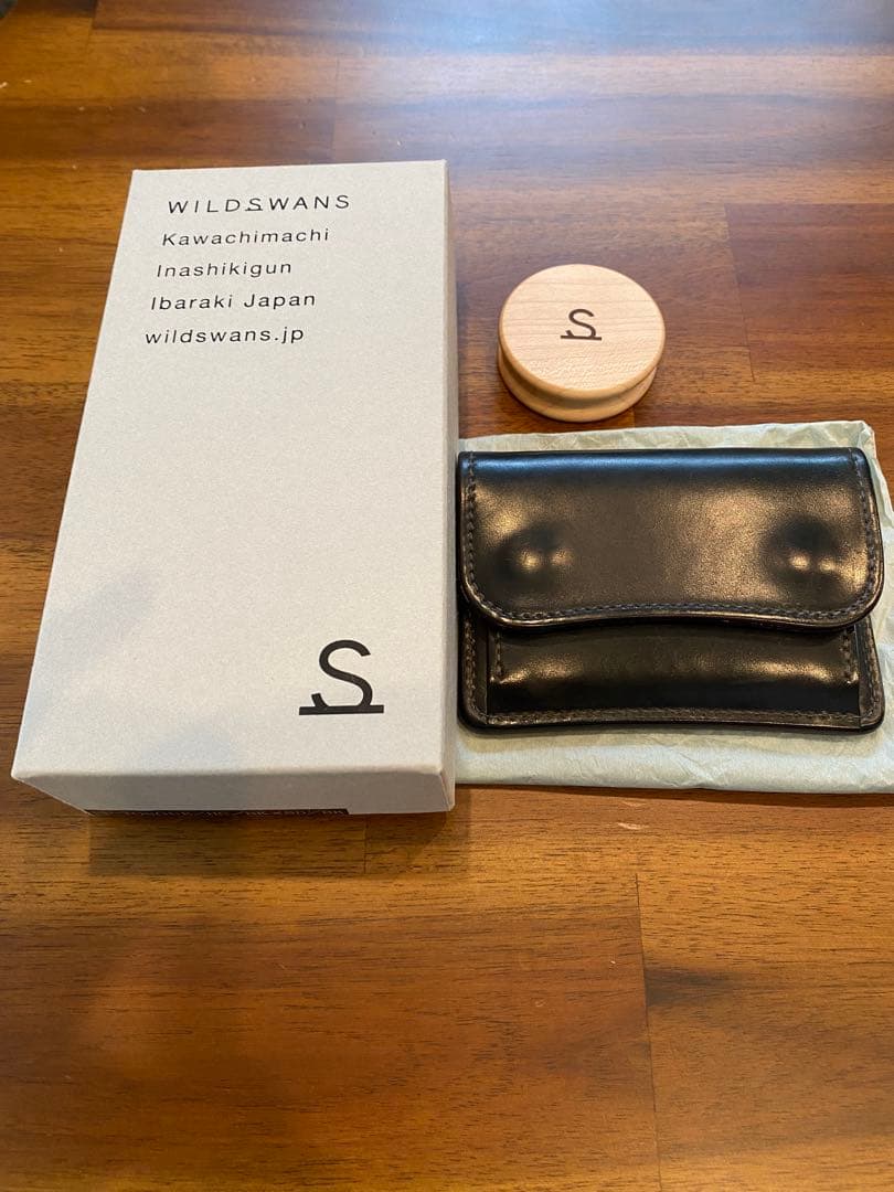 ワイルドスワンズ　タング　シェルコードバン ブラック