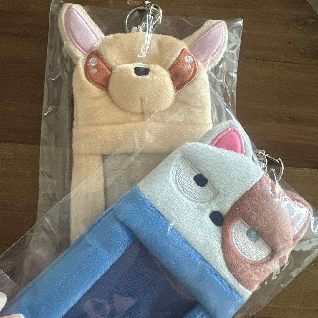 ぬいぐるみカードホルダー ヒロアカ 動物 アニマル 爆豪勝己 轟焦凍