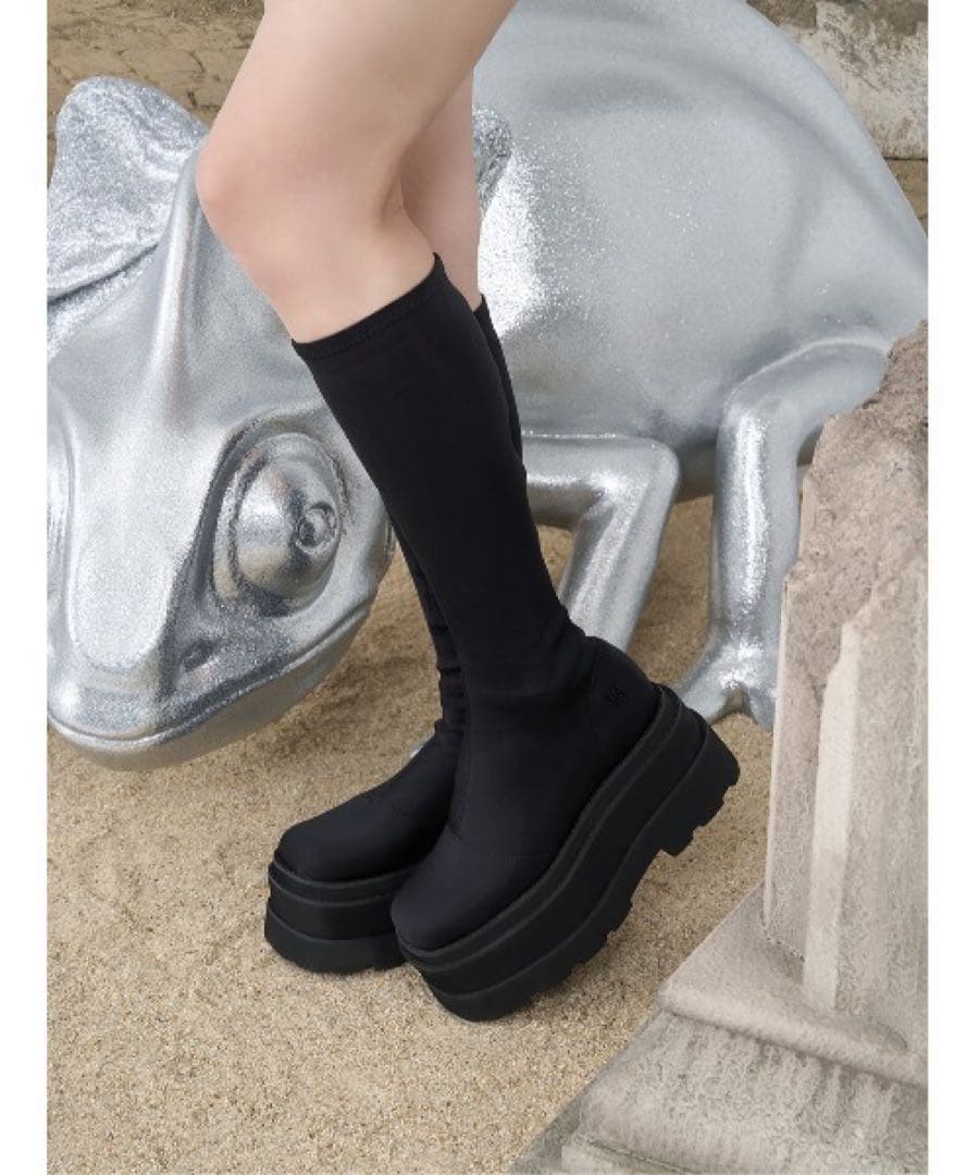 Darich ウルトラストレッチフラットブーツ Mサイズ ウルトラストレッチフラットブーツ（ブーツ）｜Darich（ダーリッチ）の