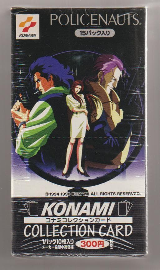 ポリスノーツ　コナミコレクションカード　BOX