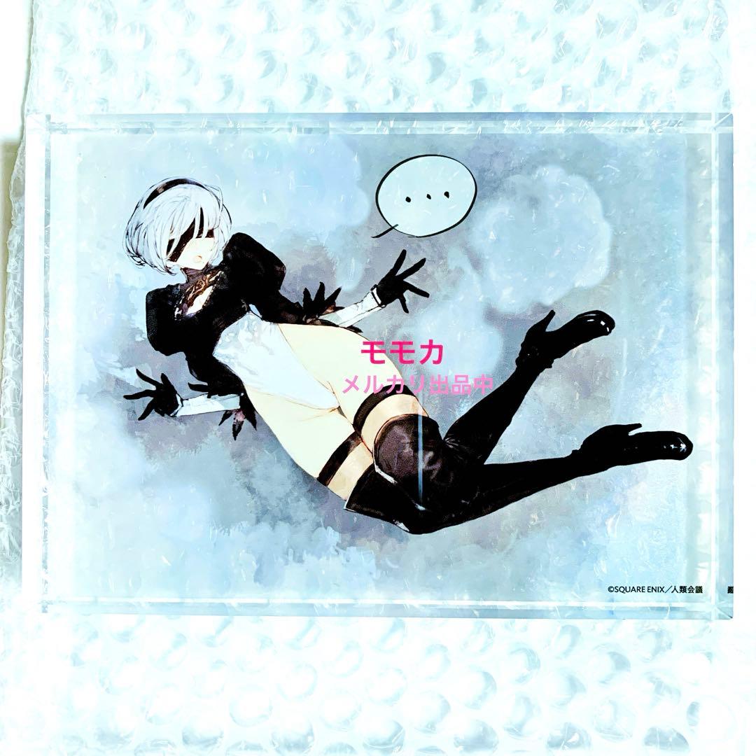レアNieR:Automata ニーアオートマタ コミケ アクリルブロック 2B