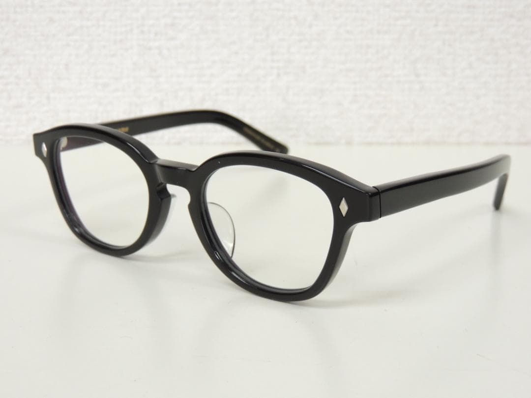 美品 度無し 定価41800円 ayame NEWOLD 46 BLK 日本製