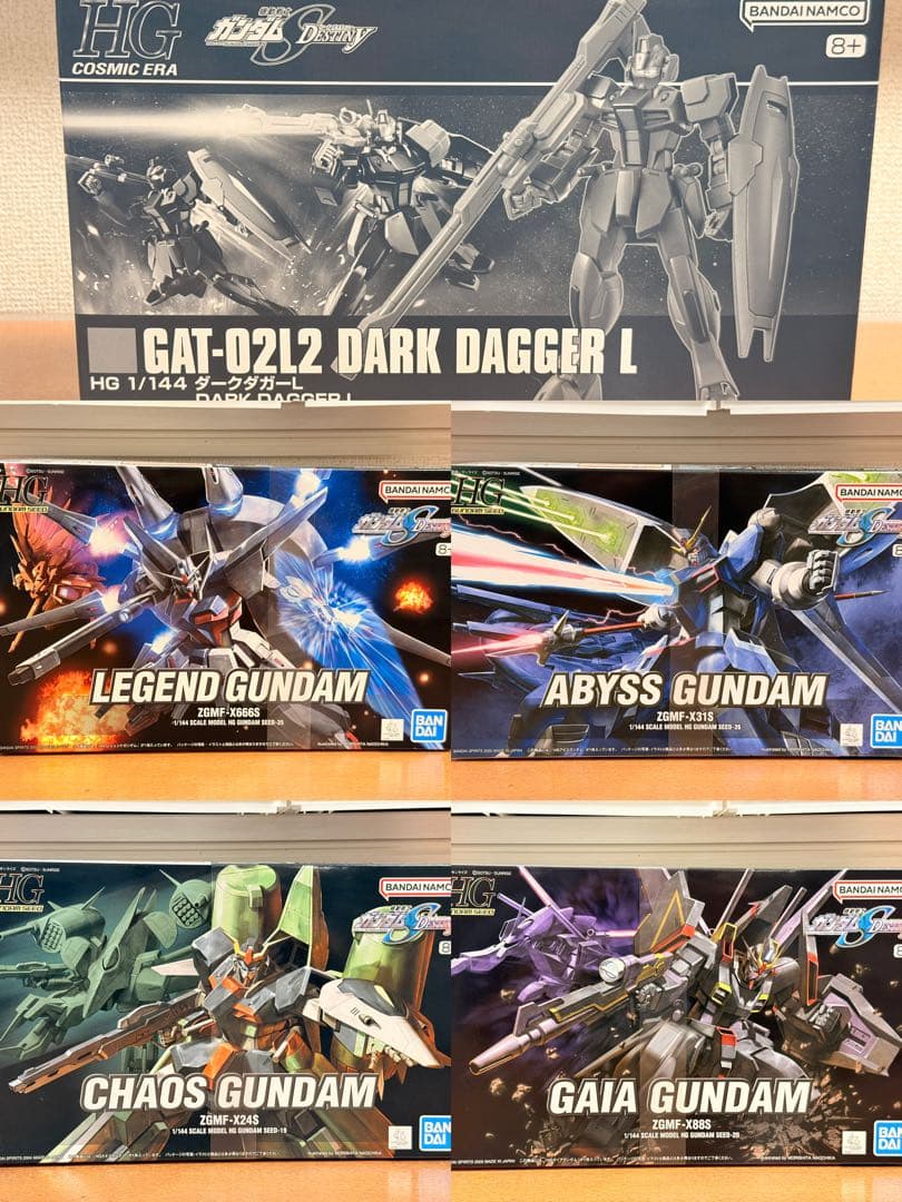 HG SEED ガンプラ まとめ売り バックパックの展開状態を再現！『機動戦士ガンダムSEED FREEDOM