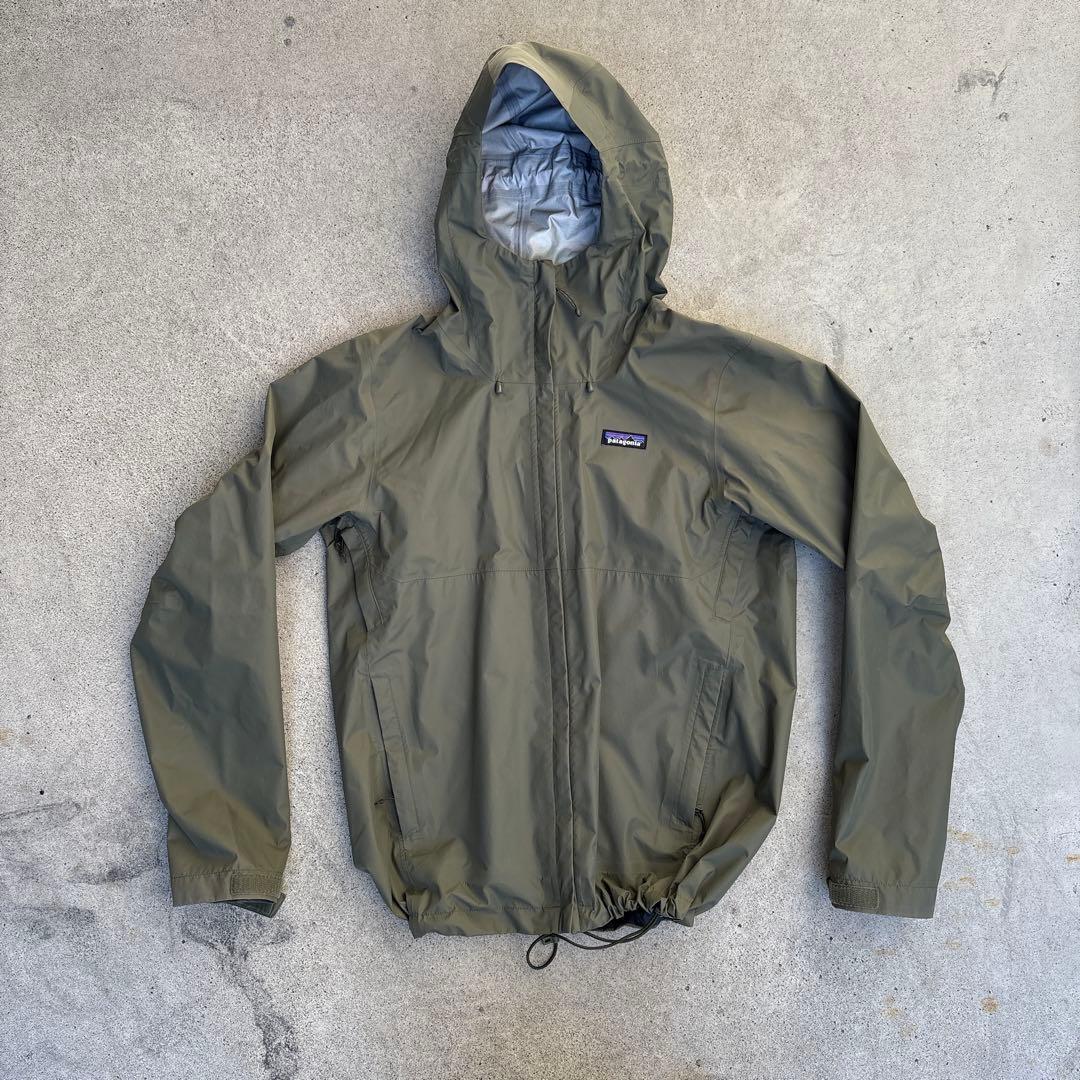 Patagonia カーキ　マウンテンパーカー トレントシェルジャケット