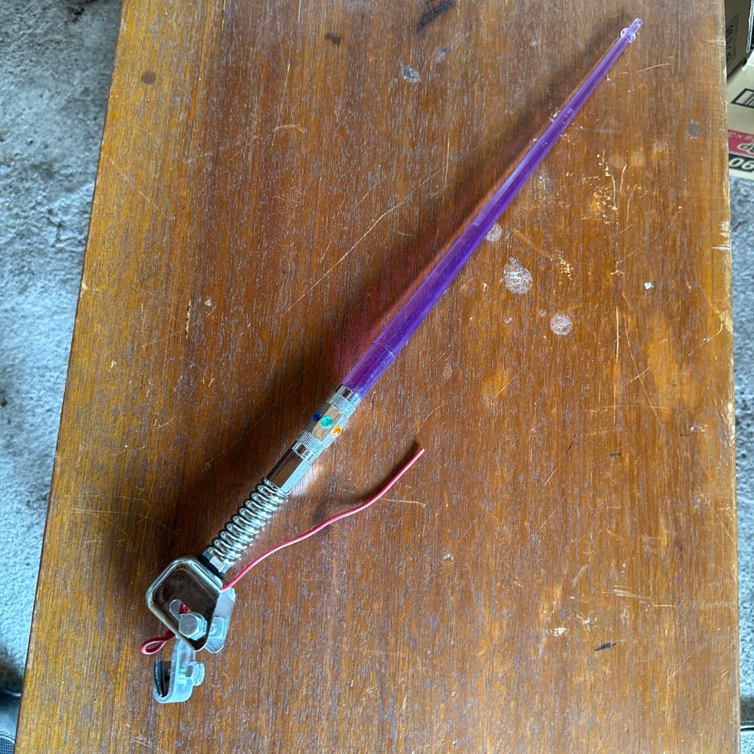 ビンテージ　カーアクセサリー　ロング　コーナーポール　下手くそ棒