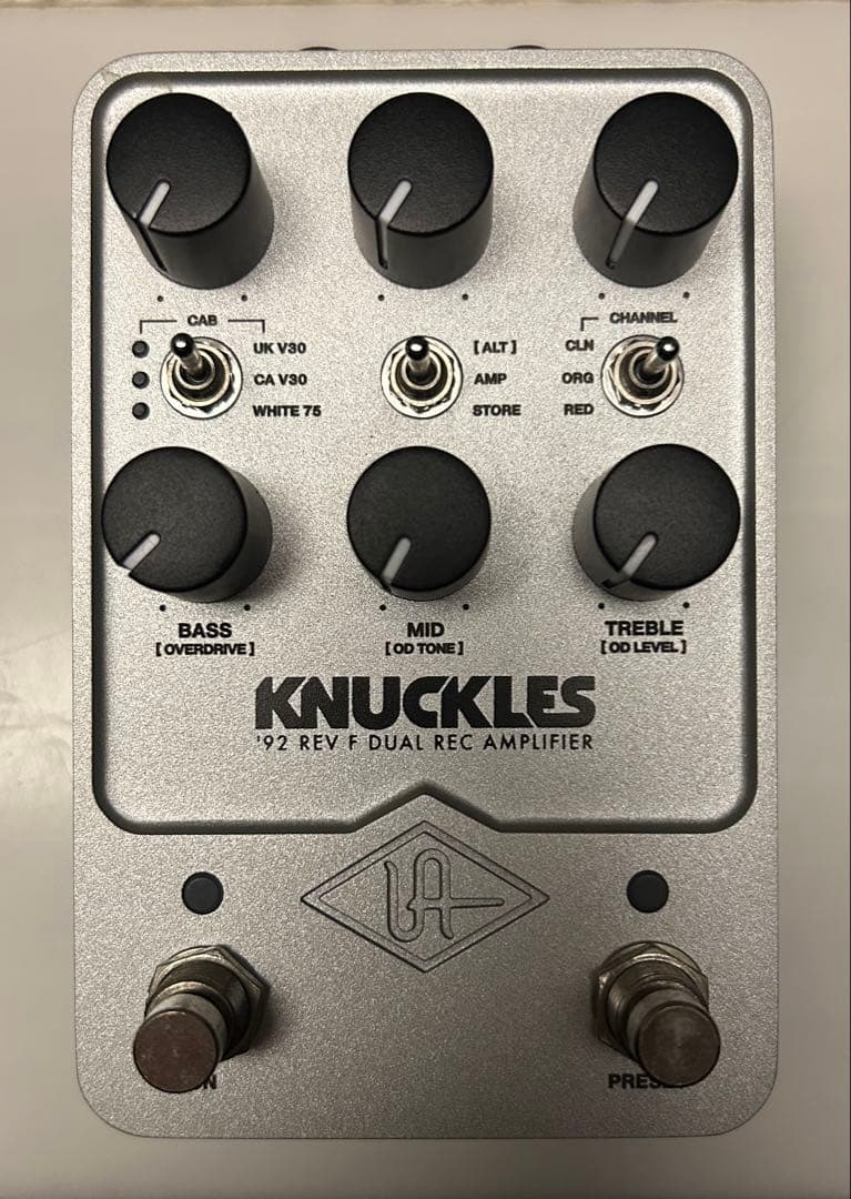 在庫処分KNUCKLES'92 REV F DUAL REC AMPLIFIER
