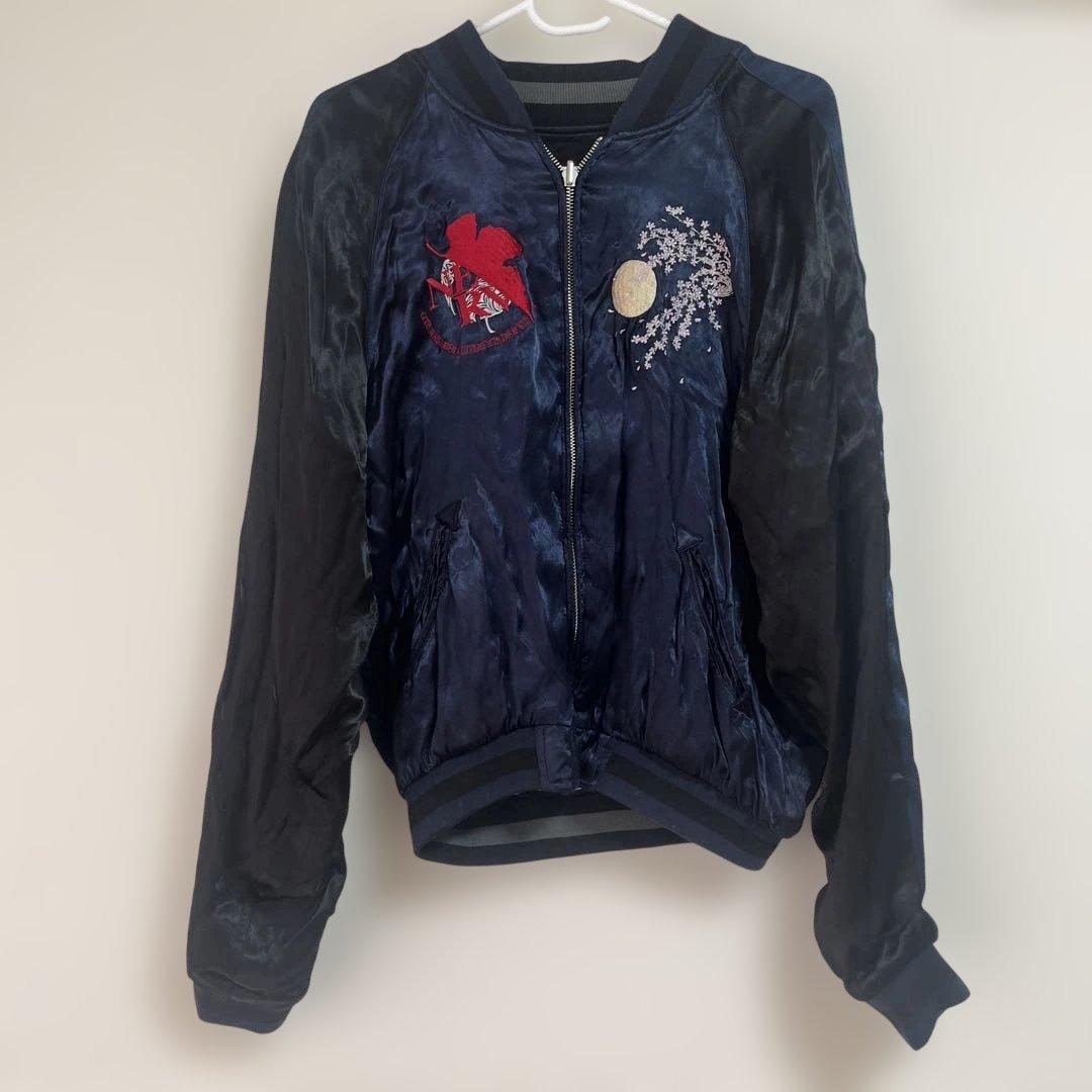 エヴァンゲリオン×錦 コラボ スカジャン S