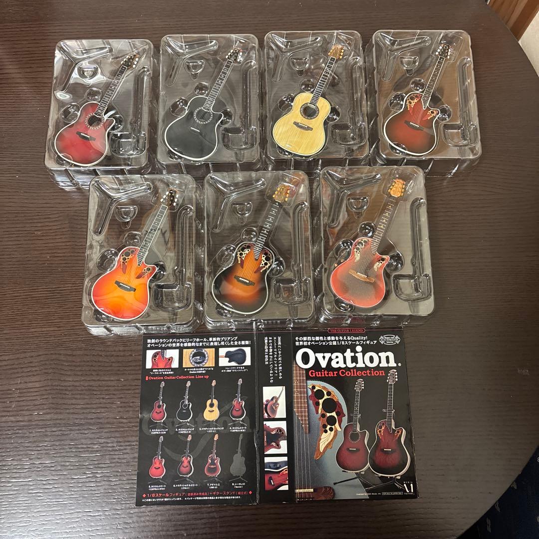 Ovation 1/8スケール フィギュア　オベーション ギター ノーマル7種