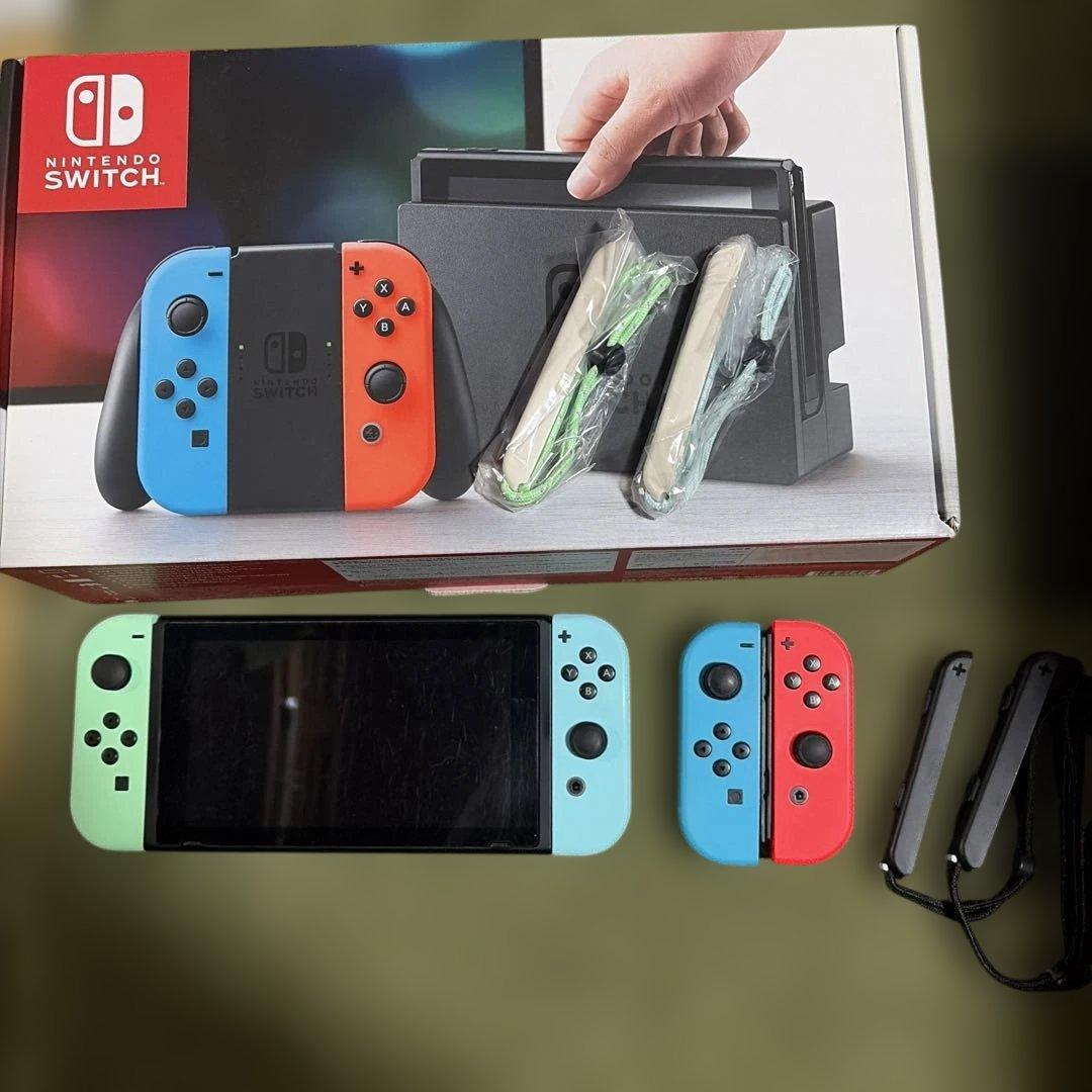 Nintendo Switch 本体 (初期型) 楽天市場】任天堂 Nintendo Switch JOY-CON グレー 本体 HAC-S-KAAAA