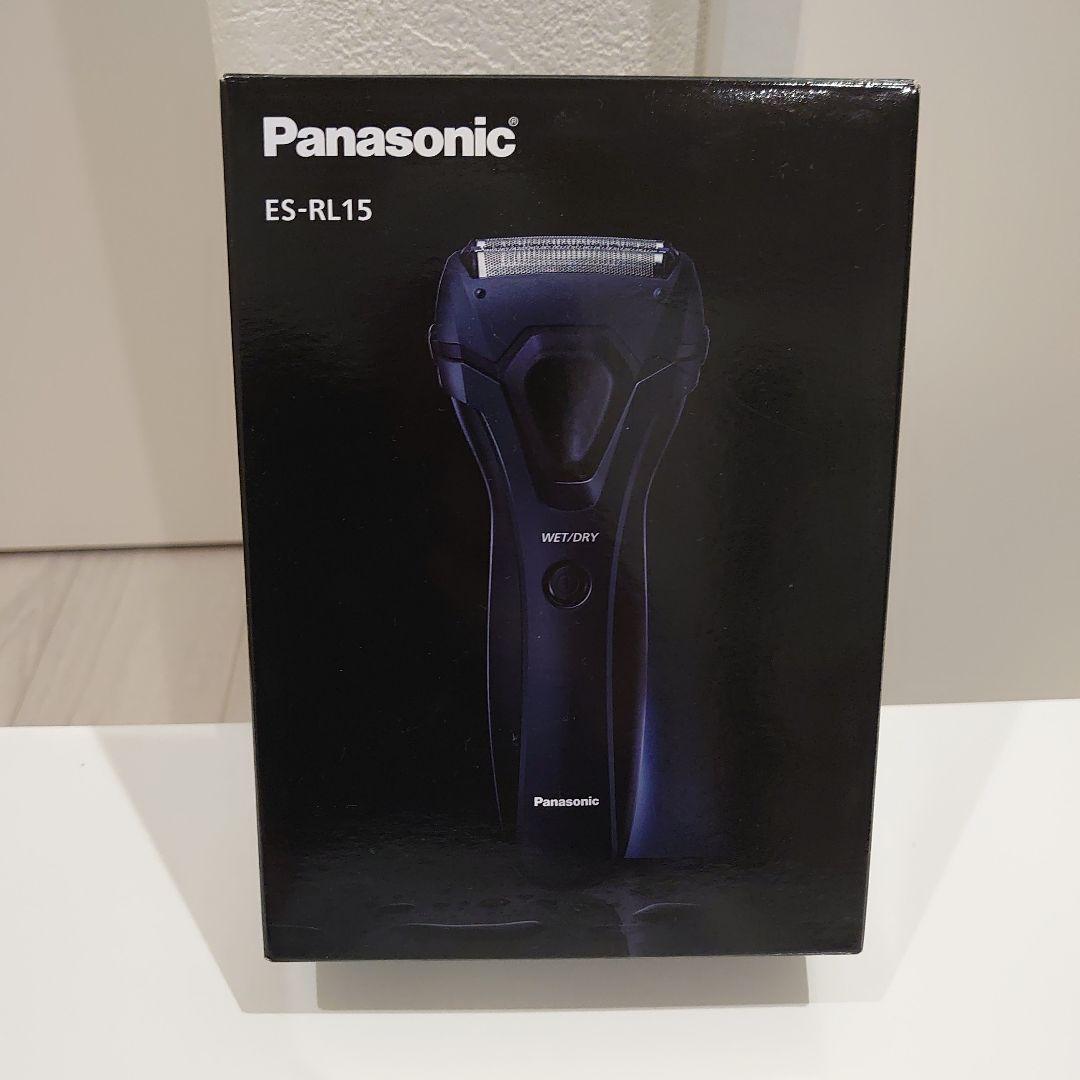 パナソニック メンズシェーバー 3枚刃 お風呂剃り可 青 ES-RL15-A