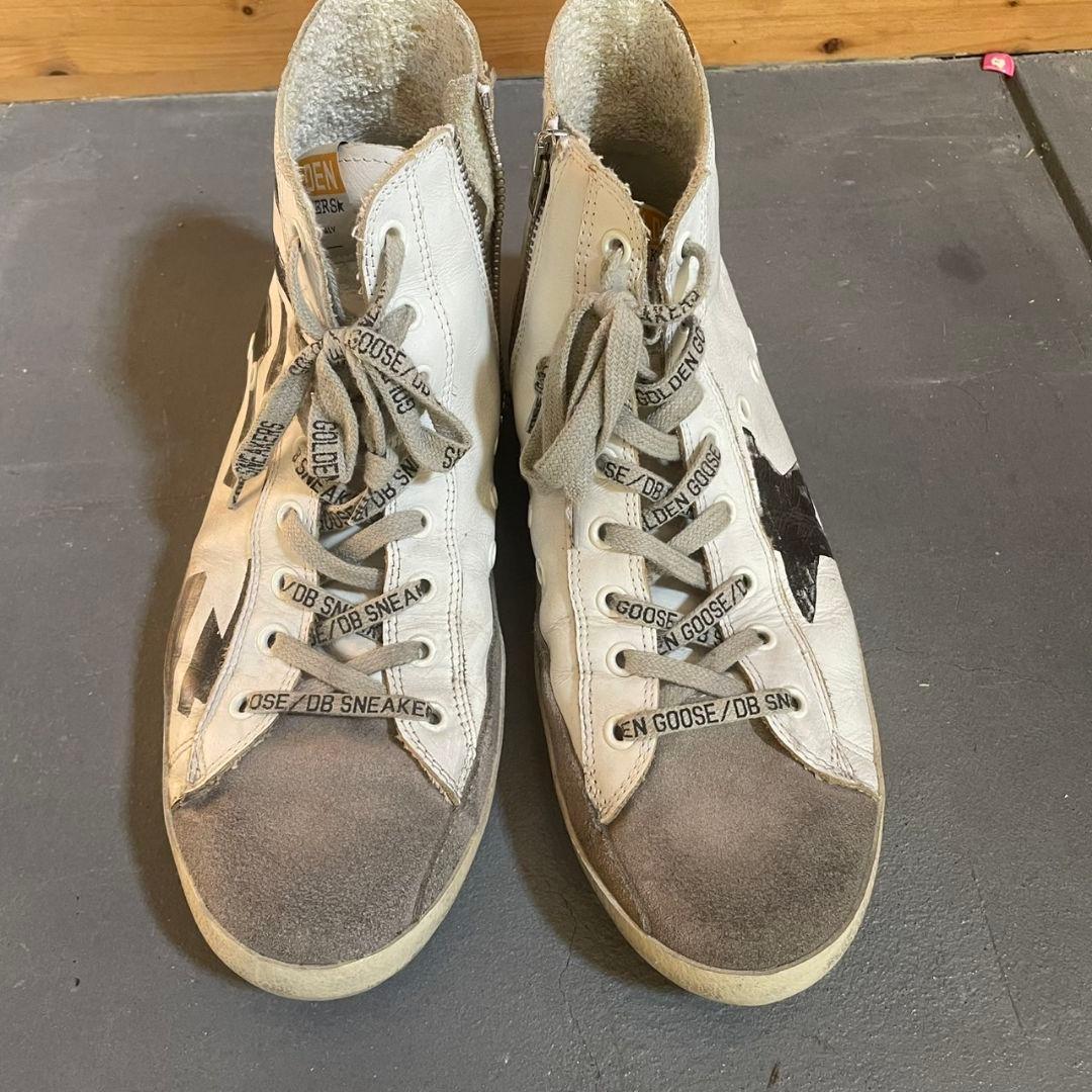 Golden  スニーカー ホワイト/グレー