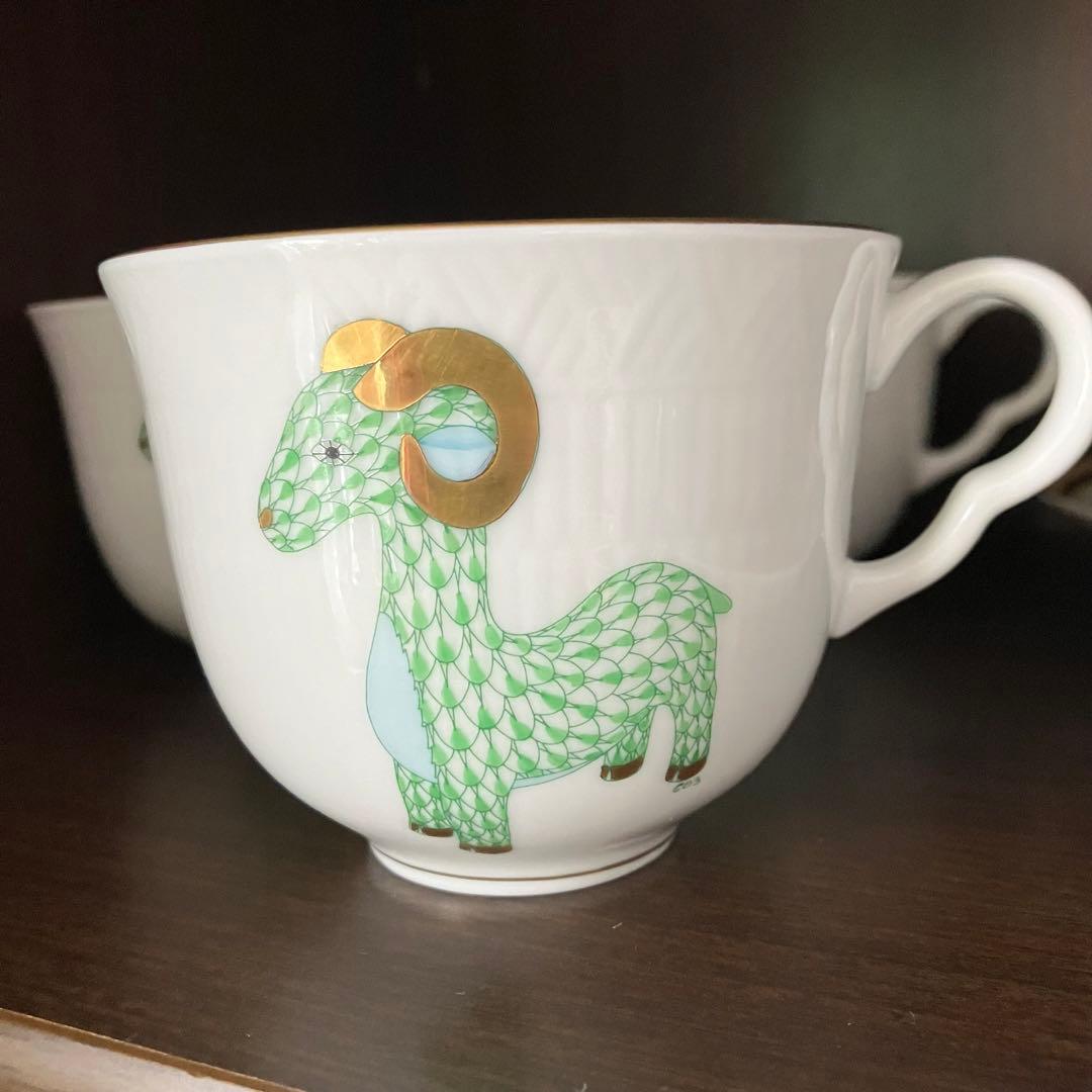ヘレンド マグカップ 干支 未 羊 HEREND - メルカリ