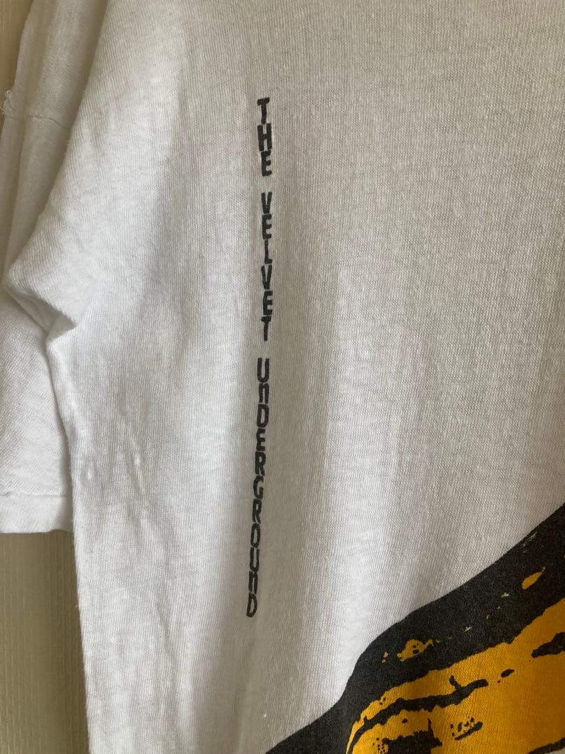 80sヴィンテージアンディウォーホール ヴェルベットアンダーグラウンド