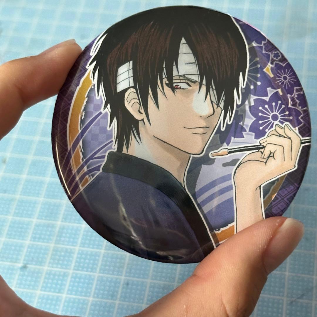 ジャンプ展 銀魂 コレクション缶バッジ 高杉晋助 第二弾 原画 原作絵