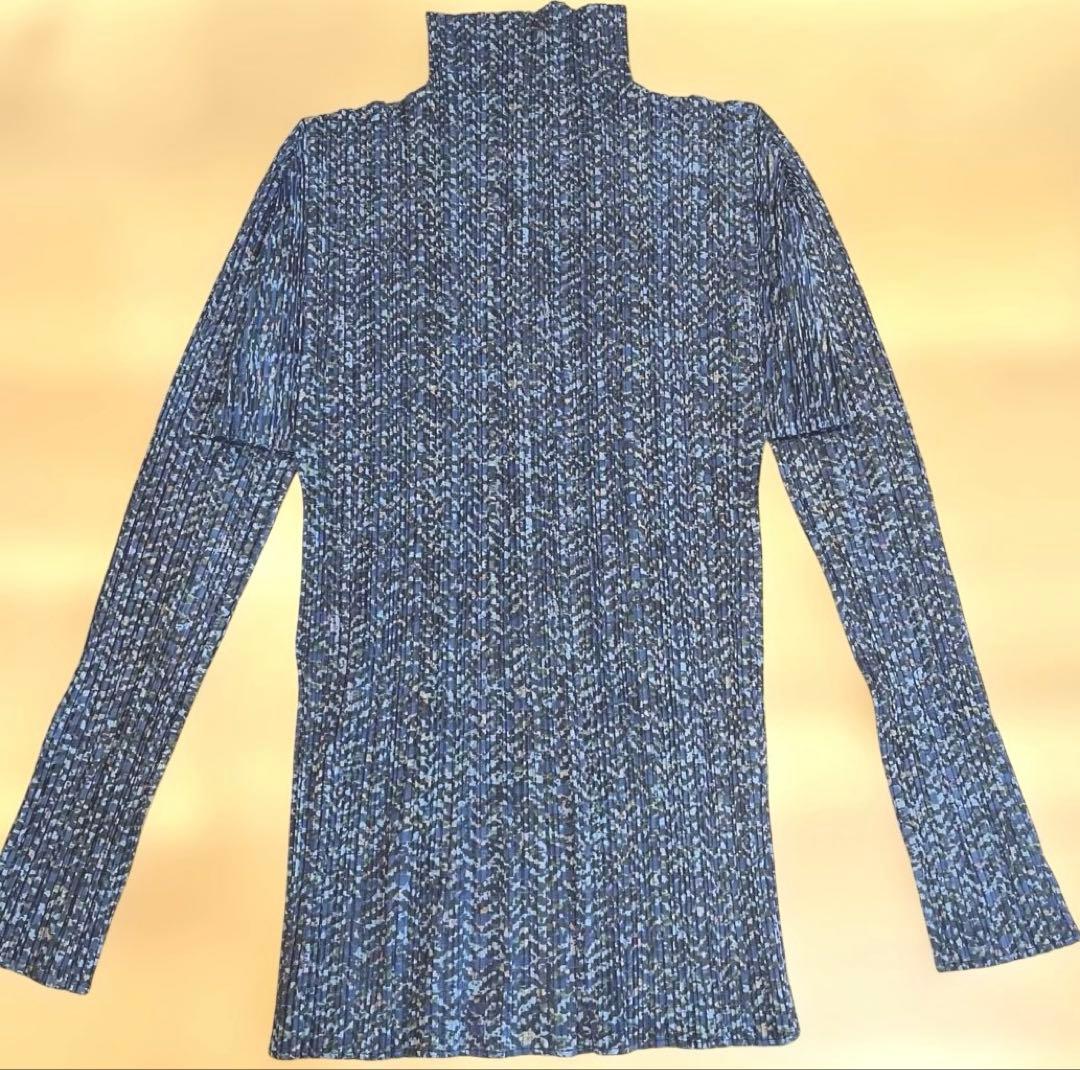 PLEATS PLEASE プリーツプリーズ イッセイミヤケ ハイネック長袖