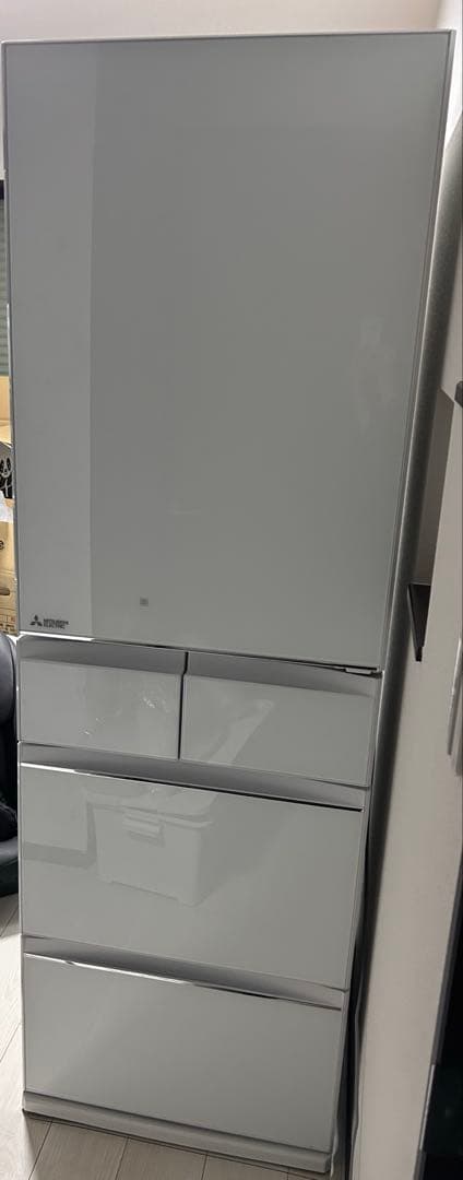 三菱冷凍冷蔵庫　MR-MB45G ホワイト ヨドバシ.com - 三菱電機 MITSUBISHI ELECTRIC 冷蔵庫（451L・右開き