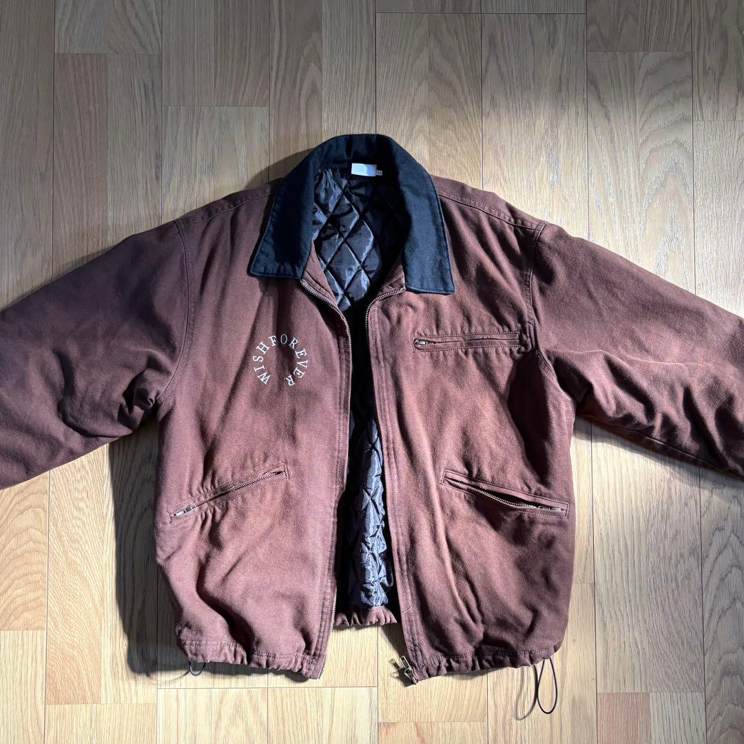 WISH FOR EVERジャケット　Lサイズ　ウィッシュフォーエバー WISH FOR EVER（ウィッシュフォーエバー） ブルゾン アウター メンズ