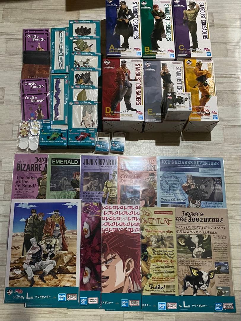 ジョジョの奇妙な冒険 一番くじ 半ロット フィギュア