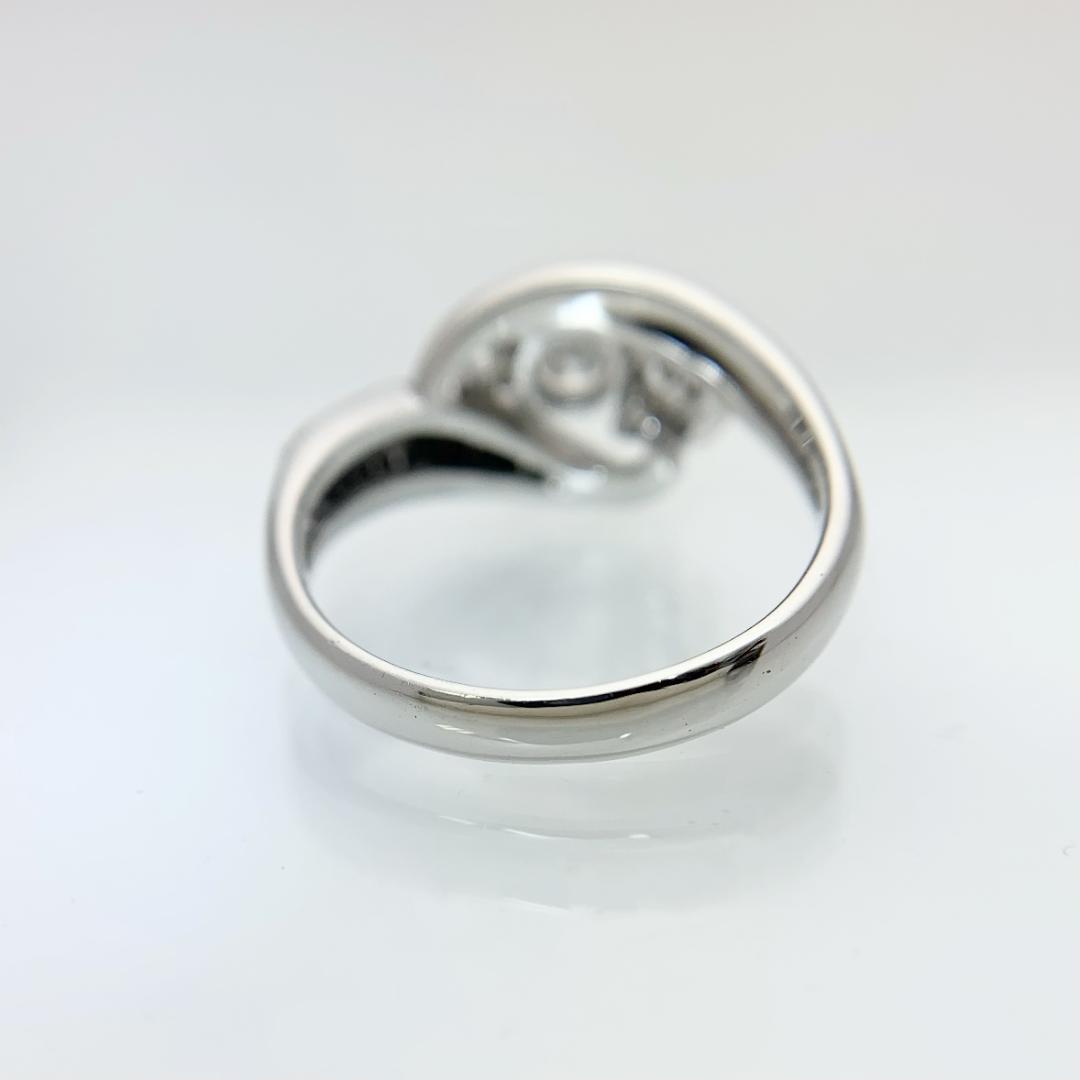 新品 Fカラー ダイヤモンド リング 0.269ct Pt900