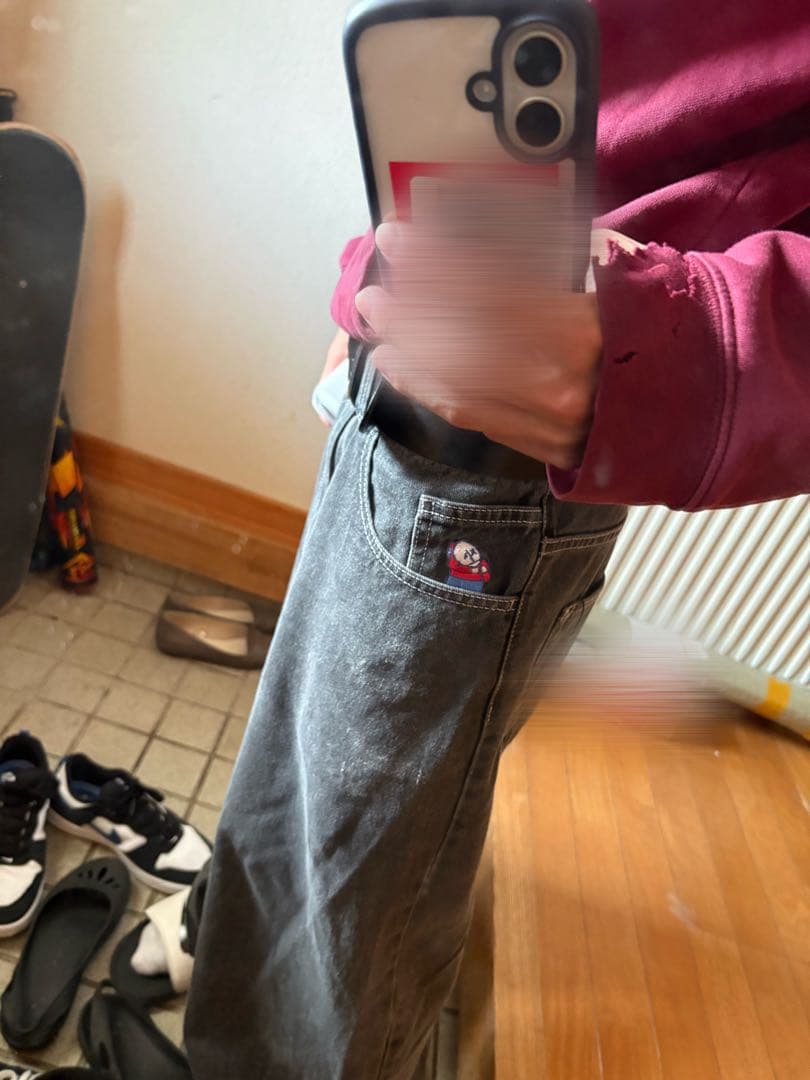 正規品 polar skate big boy 黒旧ロゴ xsサイズ - メルカリ