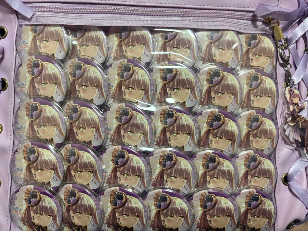 BanG Dream!　湊友希那　痛バッグ　缶バッジ30個