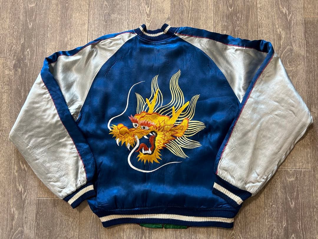 【5/31まで出品】50s souvenir jacket ドラゴンヘッド