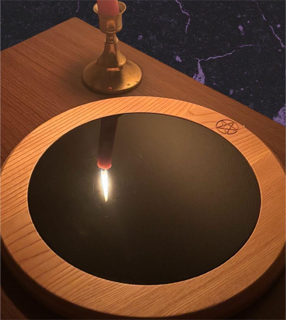 ❗️希少！禁断のブラックミラー魔術　霊視、幻視　未来透視❗️