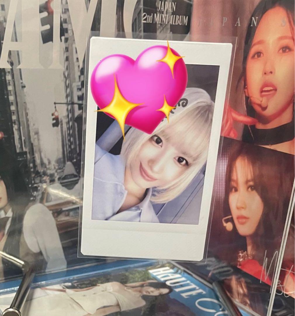 TWICE MISAMO モモ 直筆サイン入りチェキ HAUTE COUTURE