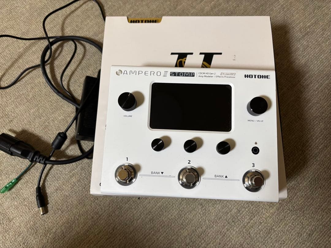 ギター Hotone ampero ii stomp