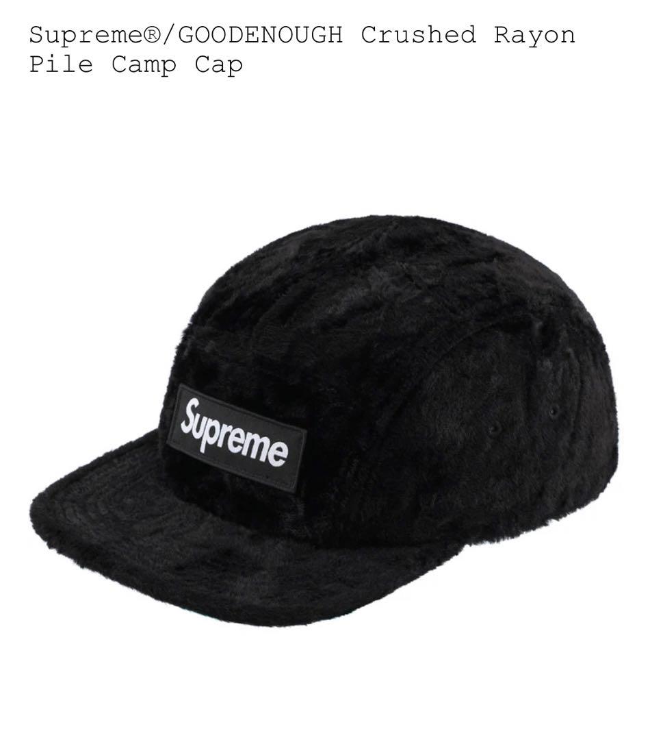 Supreme x GOODENOUGH Pile Camp Cap キャップ - メルカリ