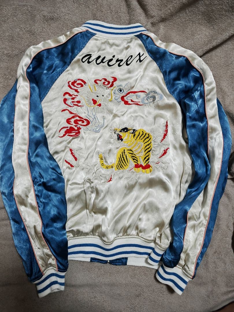 AYIREX USA 日本限定 スカジャン レーヨン 虎鯉 3RSJ-022 富士鯉スカジャン - スカジャンのショッピングサイト / だんだら