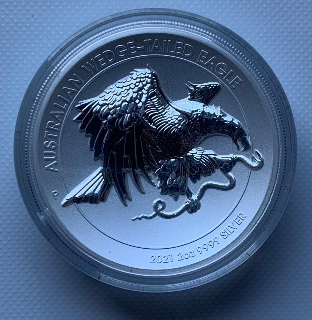 み*☆様 Wedge-tailed Eagle 2021 2oz Silver 2021 Australia $2 2-oz Silver Wedge-Tailed Eagle UHR Piedfort