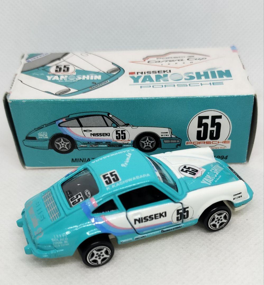 《青箱トミカF3-1-32》ポルシェ911S【ガリバー 特注】未使用シール貼付