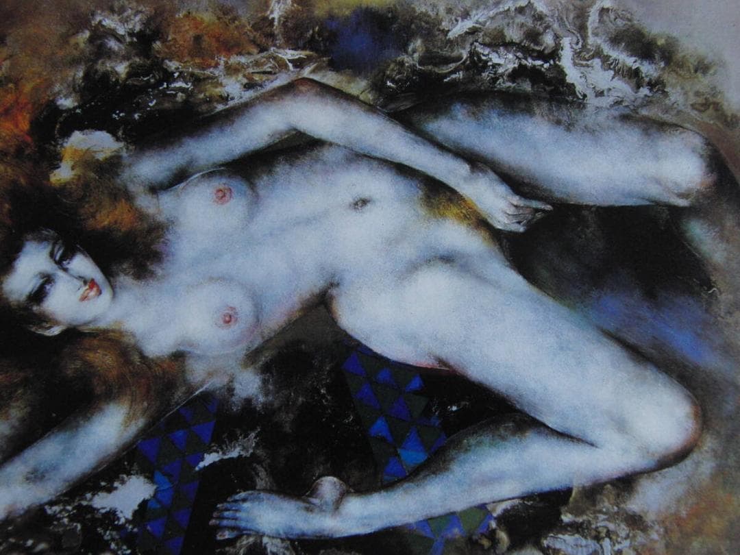 堺幹夫、【煌（きらめき）】、希少な額装用画集より、厳選、新品額装、マット額装付 額装用マット（ハード用） - 木製切り絵アート・木はり絵手づくり