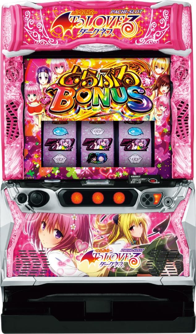 オリンピア　L ToLOVEるダークネス(メインパネル)　スマスロ実機　送料込！ 平和 L ToLOVEるダークネス【パネル指定不可】【中古パチスロ 中古