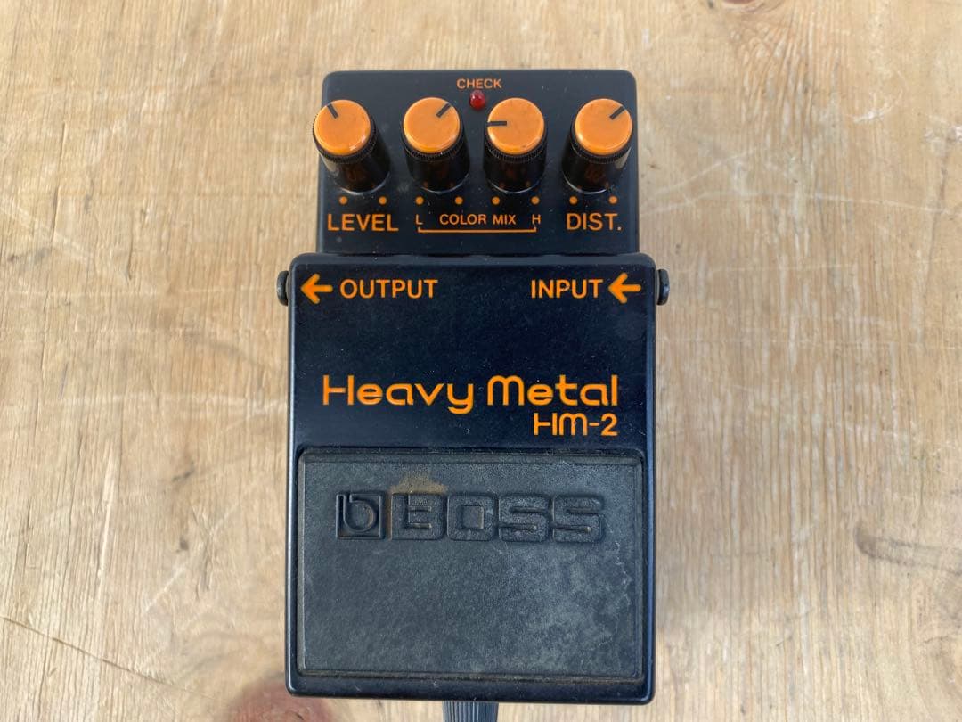 boss hm-2 heavy l エフェクター　中古品 Boss HM-2 Heavy Metal (Black Label) 1988 - 1992 - Black | Tone Wolf