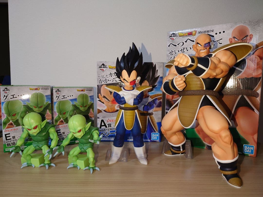 ヤ*ダ様 ドラゴンボール EX 一番くじ ベジータ ナッパ 栽培マン