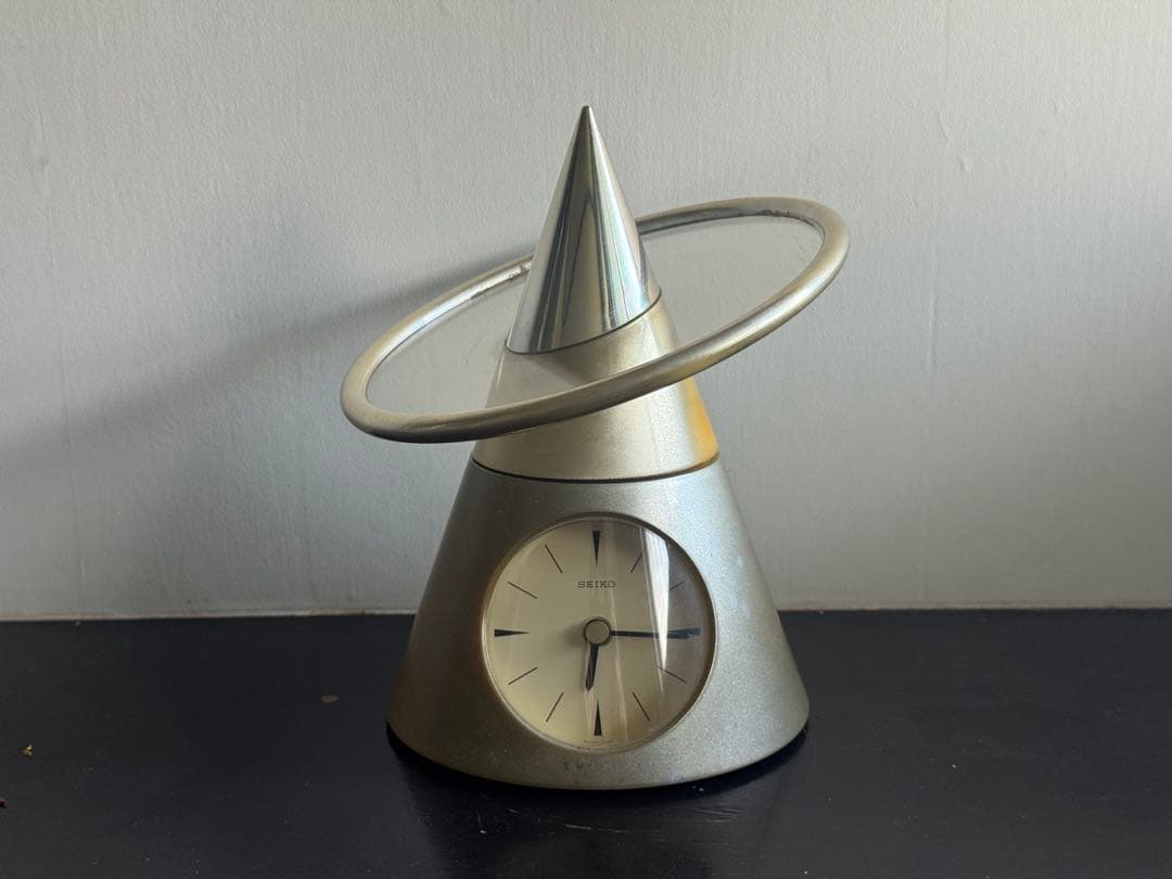 ヴィンテージ SEIKO 置き時計 スペースエイジ ポストモダン レトロ