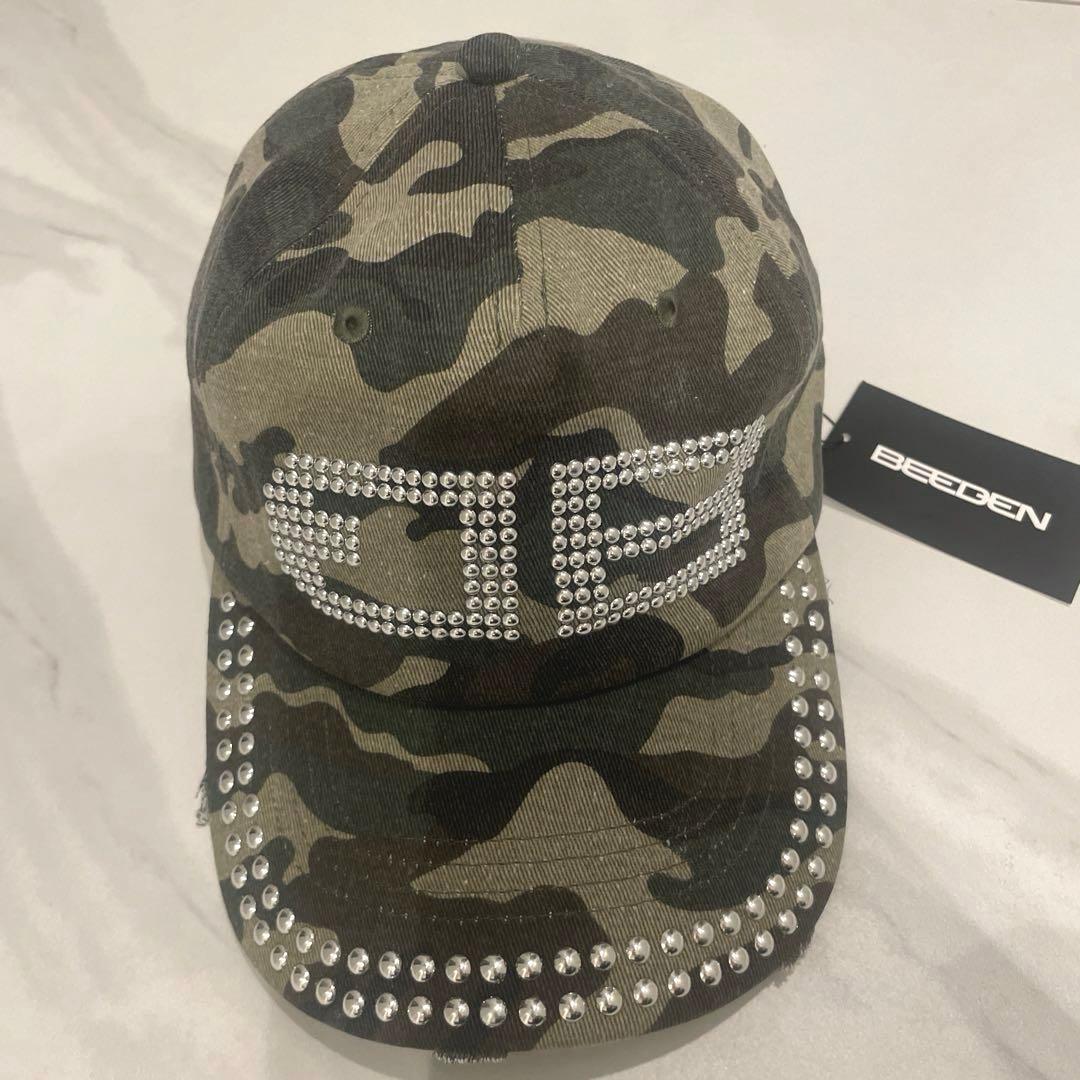 BEEDEN BD STUDS DAMAGE CAP CAMO 迷彩　キャップ