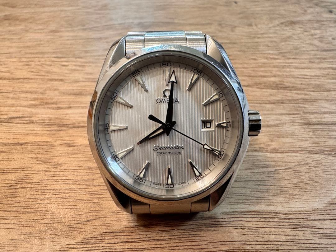 OMEGA Seamaster Aqua Terra 150M 電池交換済
