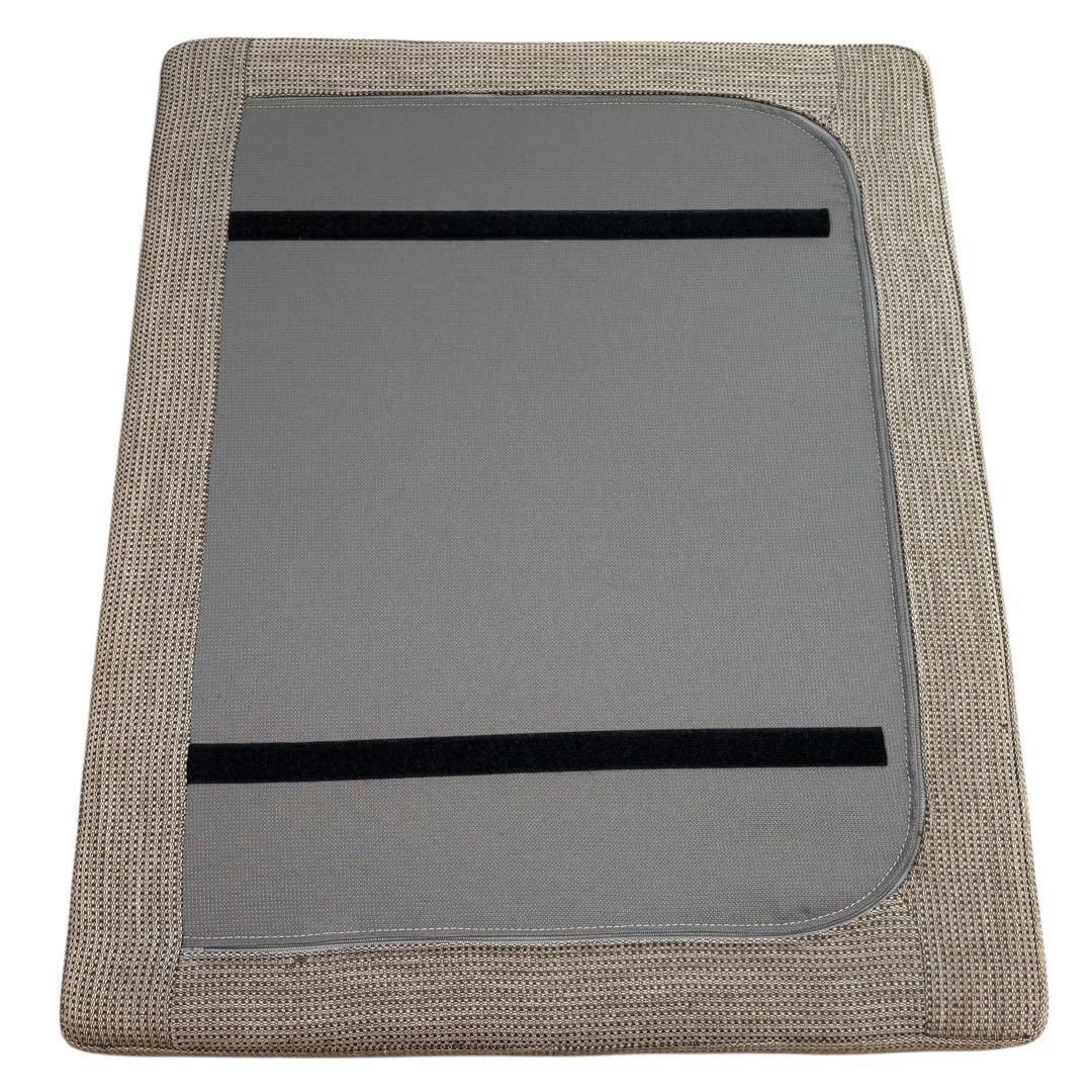 カリモク ソファ 平織布張 スツール オットマン