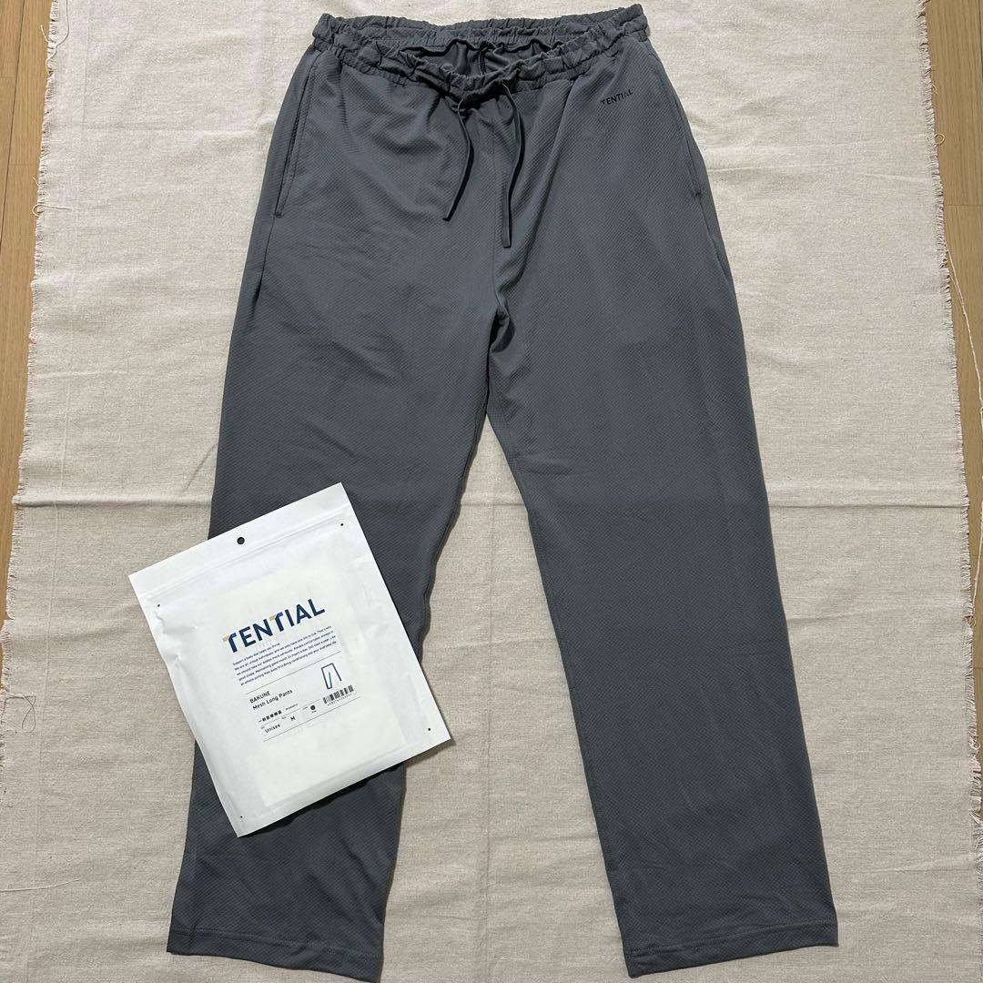 BAKUNE メッシュ ロングパンツ グレー Mサイズ TENTIAL