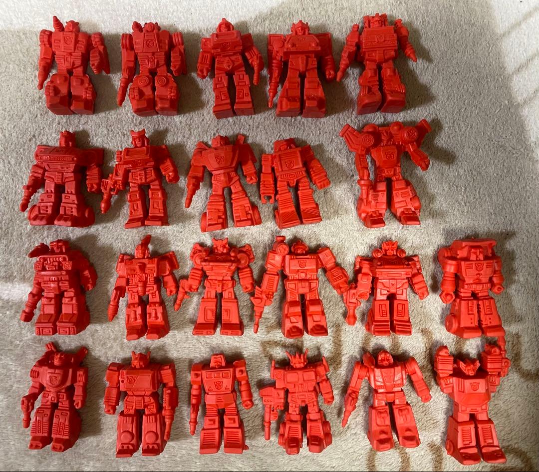 トランスフォーマー消しゴム22体 トランスフォーマー サイバトロン戦士 22体セット 当時物 消しゴム