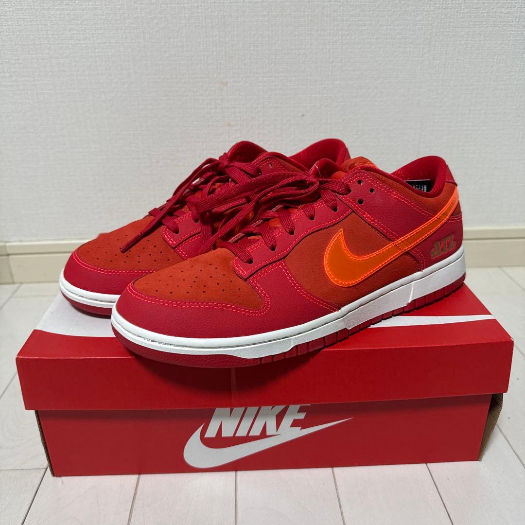 ナイキ NIKE DUNKlow ATL ダンクローアトランタ Nike Dunk Low ATL Atlanta Red FD0724-657 Men's Size | eBay