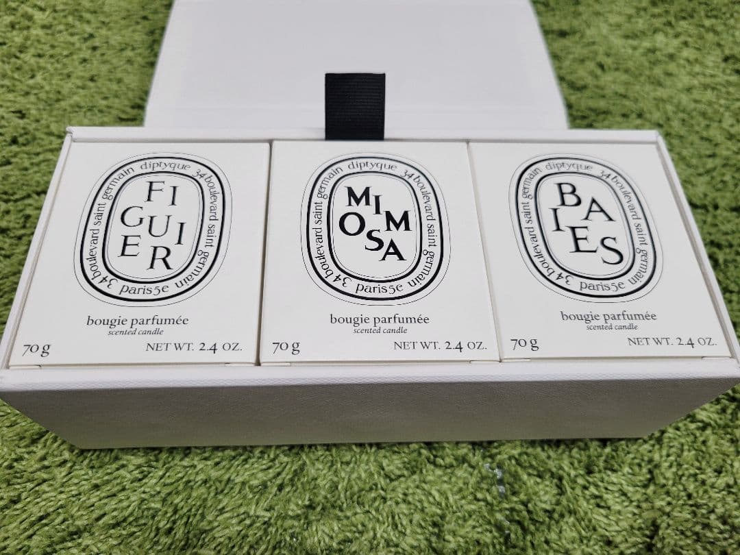 Diptyque キャンドル3個セット