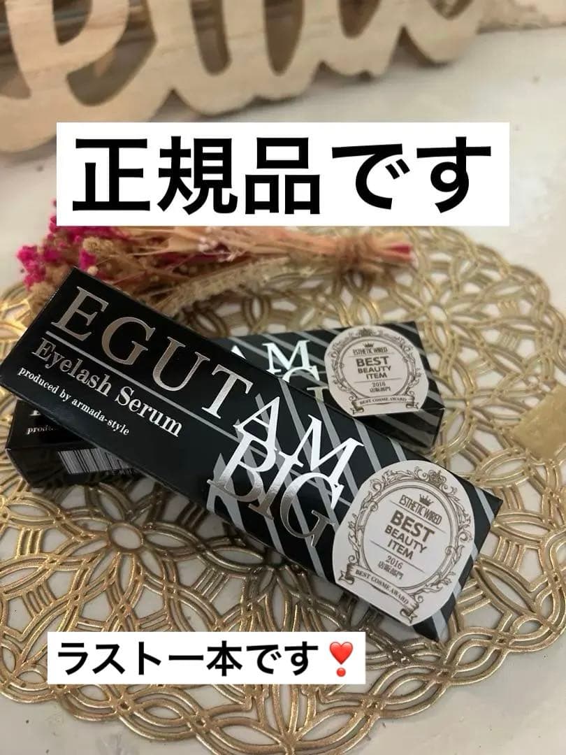 【EGUTAM 新品】正規品大容量アルマダエグータム まつ毛美容液 6ml