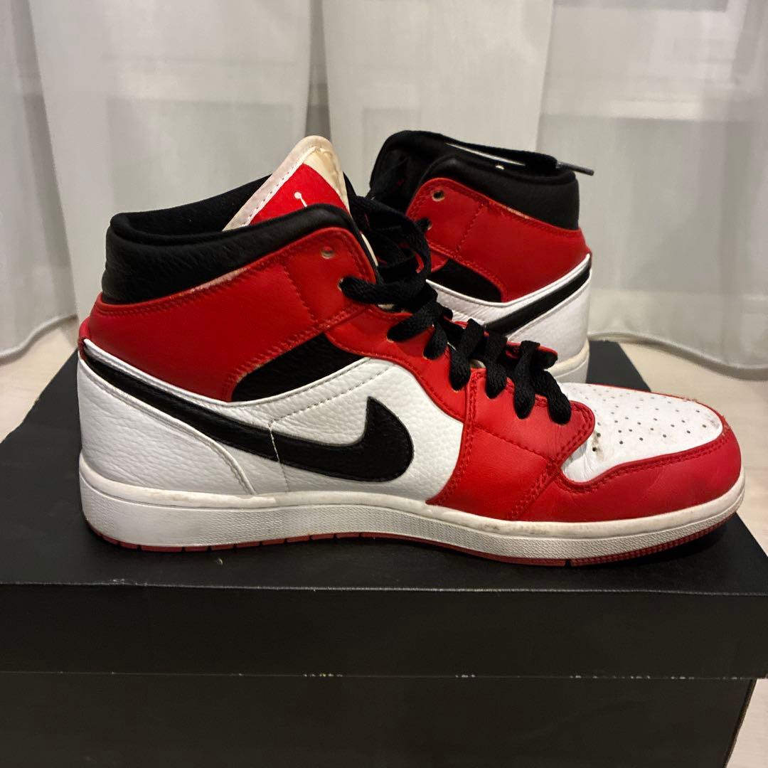 Nike Air Jordan 1 シカゴカラー 26.5cm 赤 白 黒
